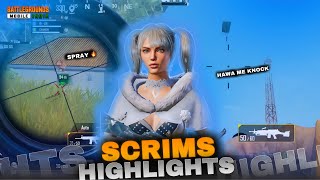 BGMI SCRIMS HIGHLIGHTS 🔥 [upl. by Elvah805]