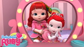 Bad Hair Day 🌈 Rainbow Ruby  Kids Toys and Songs [upl. by Suedaht]