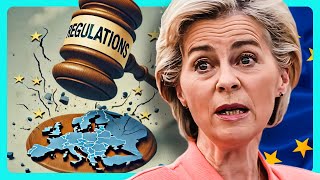 Von der Leyen VOWS to cut EUs overregulation she HERSELF created [upl. by Aiasi]