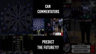 CAN COMMENTATORS PREDICT THE FUTURE usadarts darts funny [upl. by Snapp]