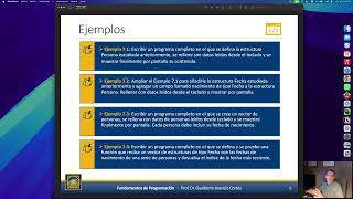 Fundamentos de Programación  Lenguaje C  Tema 7 Estructuras [upl. by Charlena9]