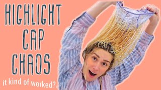 Achieving a brighter blonde with CAP HIGHLIGHTS  part 1  hi brad mondo [upl. by Yarod]