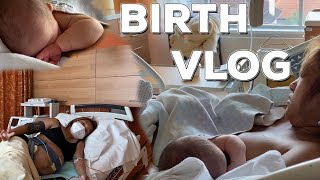 THE BIRTH OF OUR SON  LABOR AND DELIVERY VLOG [upl. by Martinson]