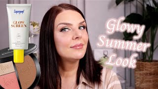 Glowy Summer Makeup Look  Sunkissed Makeup Tutorial 🤩🌞 [upl. by Resaec]