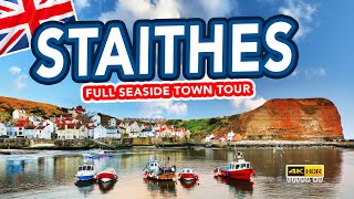 STAITHES  Full tour of Staithes North Yorkshire England [upl. by Marijo]