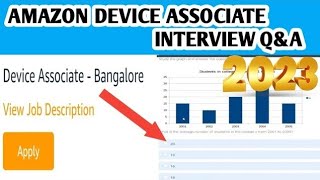 Amazon Device Associate Interview Questions and Answers Online Test Latest Pattern 2023 [upl. by Auguste]