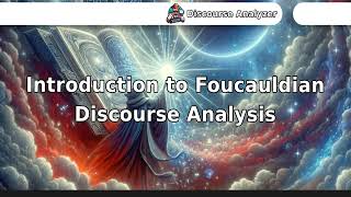 Introduction to Foucauldian Discourse Analysis [upl. by Germano]