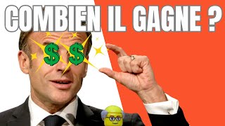 Combien gagne Macron La réponse va vous surprendre [upl. by Elamaj]