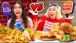 Eating the ENTIRE Fastfood Menu Challenge [upl. by Laurentium]