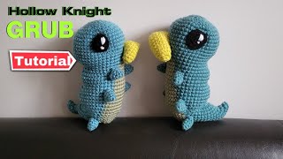 Crochet Grub from Hollow Knight Easy StepbyStep Guide [upl. by Eidna]