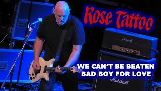 Rose Tattoo  WE CANT BE BEATEN amp BAD BOY FOR LOVE  Nürnberg 01082022 [upl. by Llig]