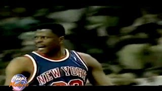 Tony Kukoc 18 Game Winning Shot Patrick Ewing Early Celebration [upl. by Liartnod179]