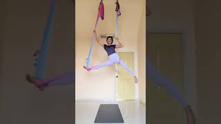 Aerial Hammock Antigravity Yoga Flow [upl. by Suoicerpal763]