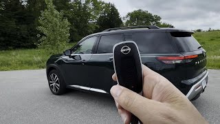 Nissan Pathfinder Key Fob Tricks  Remote Start Window Trick and more [upl. by Atsiuqal887]