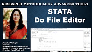 STATA Do File Editor stataeconometricseditorfile [upl. by Hartman]