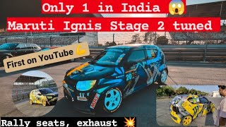 Maruti Ignis को modify किया और Stage 2 remap भी स्पेशल Race और track के लिए🙏 maruti ignis [upl. by Harleigh]