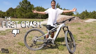 I Had My First Crash On My New Bike Riding The Caloosahatchee Regional Park Trails [upl. by Idram]