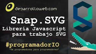 Explorando Snap SVG en Javascript en programadorIO [upl. by Nimra]