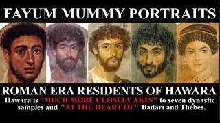 Fayum Mummy Portraits GREEKS OR EGYPTIANS [upl. by Arremat]