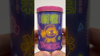 Fujiya Pekochan Shinjuku Milky Candy Tin shorts [upl. by Bartholomeo]