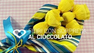 Tutorial Come realizzare dei fiori con sorpresa al cioccolato  La Figurina [upl. by Ewell520]