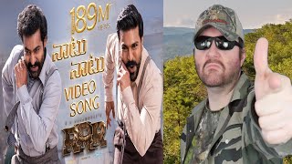 Naatu Naatu Full Video Song Telugu RRR  NTRRam Charan  MM K  SS Rajamouli  Reaction BBT [upl. by Aeslek]