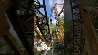 shorts Falcon  Duinrell 2023 Achterbahn rollercoaster  Euro Fighter Coaster Gerstlauer duinrell [upl. by Otokam]