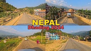 🇳🇵Dharke to Galchi Highway LIVE Main Road Construction 2024  4K Travelling Nepal 🇳🇵 [upl. by Bel]