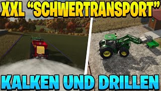 XXL quotSchwertransportquot bringt uns GELD  XXL FARM Farming Simulator 25 008 [upl. by Myrtie]