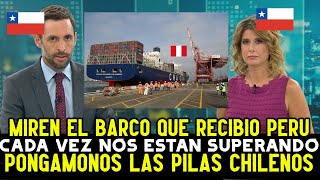 ¡NO AGUANTAN PRENSA CHILENA REACCIONA MOLESTA al BARCO mas GRANDE del MUNDO que LLEGO a PERU [upl. by Gnof]