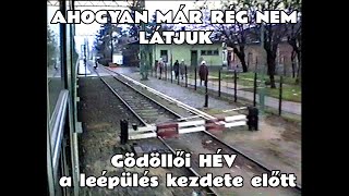 19931229 A Gödöllői HÉV vonal a leépülés kezdete előtt Utazás Örs  Gödöllő A teljes verzió [upl. by Atiuqaj]