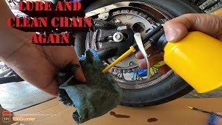 Another Round of Lube and Clean Motorcycle Chain [upl. by Rozanne504]