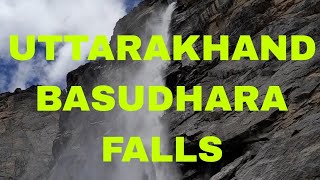 Uttarakhand Badrinath Basudhara falls [upl. by Neila]