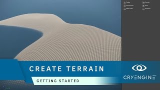 How to create a level terrain and terrain texture  Getting Started [upl. by Barrada]