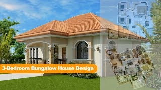 3 Bedroom Bungalow House Design [upl. by Acyssej]