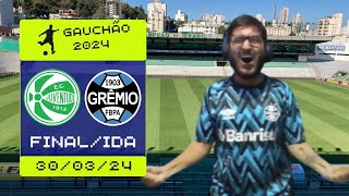 🇪🇪 JORNADA ESPORTIVA  JUVENTUDE X GRÊMIO  FINALIDA GAUCHÃO 2024 [upl. by Goddord]