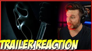 Scream  Official Trailer 2022 Movie REACTION [upl. by Aiduan]