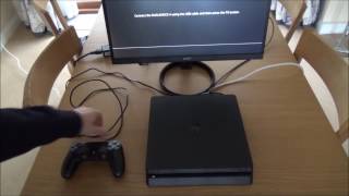 How to BOOT your PS4 Slim into SAFE MODE [upl. by Broome469]