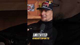 Gronk Tells CRAZY Story When Randy Moss Imitated Him 😱😱😱 gronk randymoss nfl tombrady [upl. by Marva]