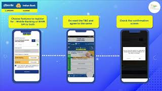 Indian Bank IndOASIS App Guide to reset your MPIN Password [upl. by Savart704]