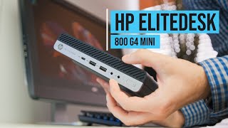 HP ELITEDESK 800 G4 Mini pc reacondicionado Review ✅ [upl. by Filippa]