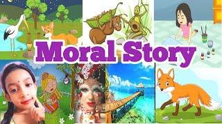 Panchatantra Moral story for kids। Kids story। English moral story। Fairy talesworldofpranavi [upl. by Yznel718]