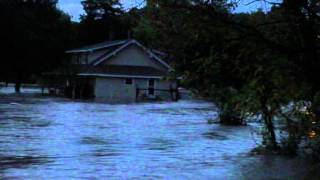 Little River Flooding along Blue Springs Road [upl. by Anirda]