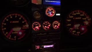 new setup gauges corolla ae101 interior trd custom fittings [upl. by Avra]