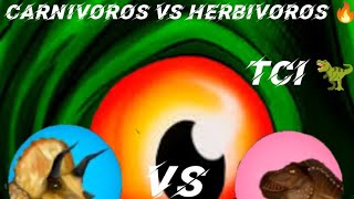 Carnívoros vs Herbivoros en  The cursed isle  thecursedisle gameplay [upl. by Aihsrop]