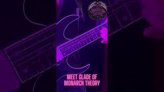 Meet Glade of Monarch Theory shorts monarchtheory music band viral fyp slc rock guitar [upl. by Negiam639]