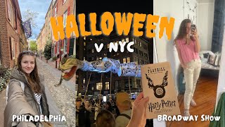 Halloween v New Yorku I Philadelphia I Harry Potter Broadway show I internship diaries pt 4 [upl. by Shermie]