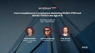 From Compliance to Competence Mastering ISOIEC 27001 and ISOIEC 27033 in the Age of AI [upl. by Pascal]