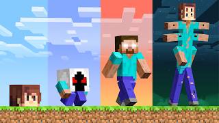 Minecraft But Theres SCARY MYTH Upgrades [upl. by Lerud]