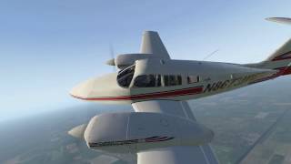 AeroSphere Piper Turbo Seminole Xplane1011 [upl. by Malliw]